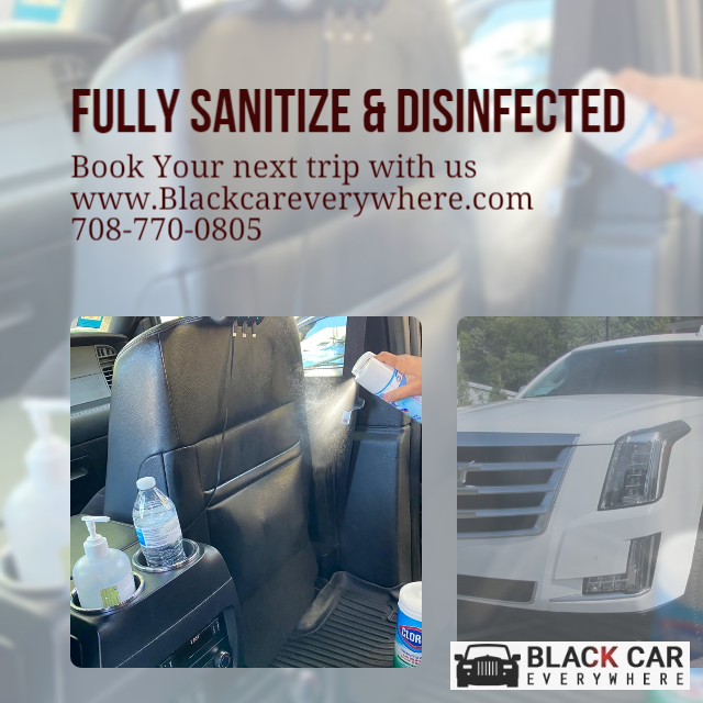 Airport Transfers with sanitize cars