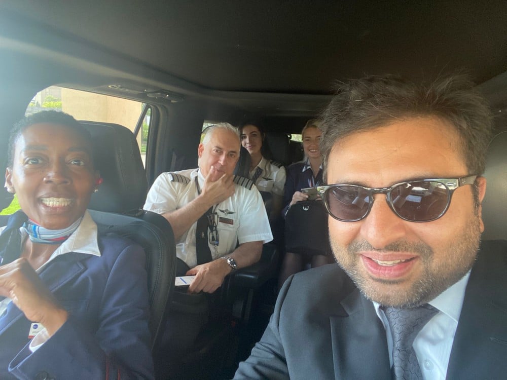 Private Car Service For Aviation Crew