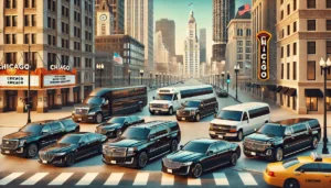 Luxury Vehicles on Chicago's Road