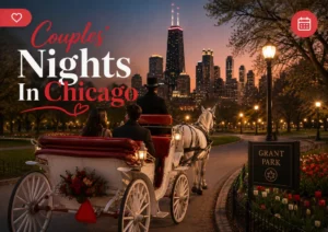 Romantic evening in Grant Park