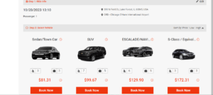 Limo Service From Lake Forest IL To O'Hare Rates