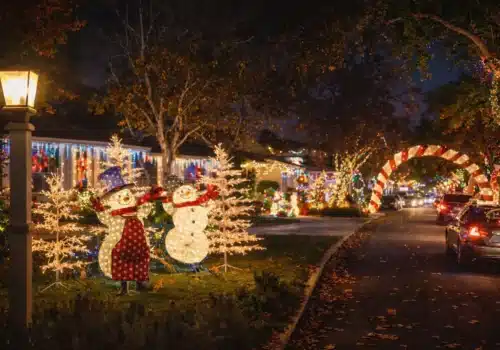Candy Cane Lane in Woodland Hill