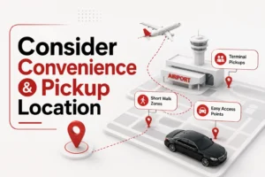 Consider convenience and pickup locations