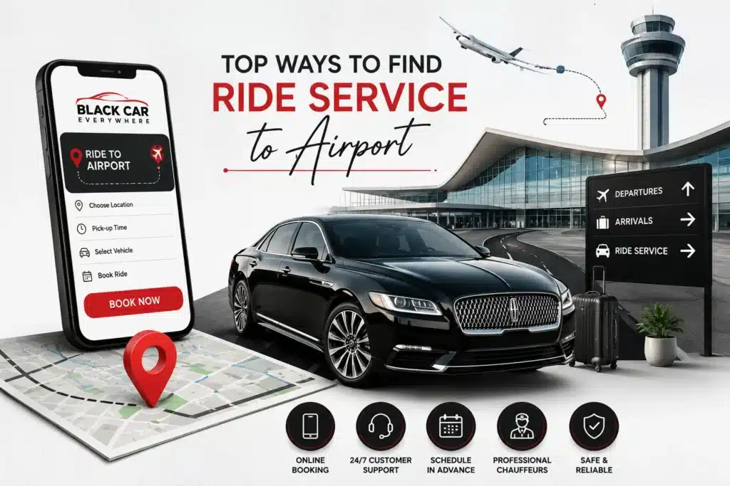 Top Ways to Find Ride Service to Airport with Black Car Everywhere