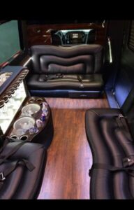 Luxurious interior of Van