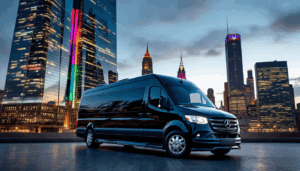 Sideview of Lavish Sprinter Van