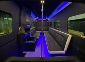 Spacious Interior of Sprinter Van