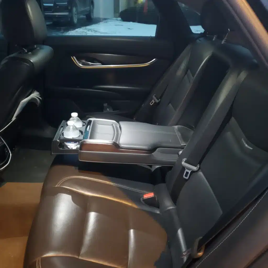 Black Cadillac XTS Interior View