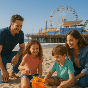Family activities in Santa Monica