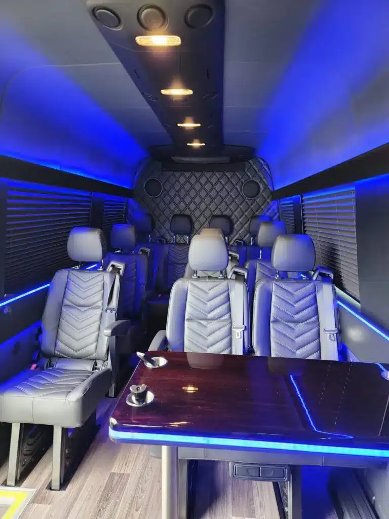 14-Pax Chicago Sprinter Van Service | Hire Reliable Vehicle