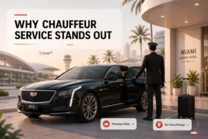 Luxury chauffeur service
