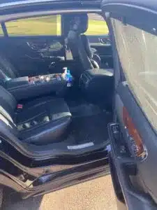 Interior of Luxury Sedan