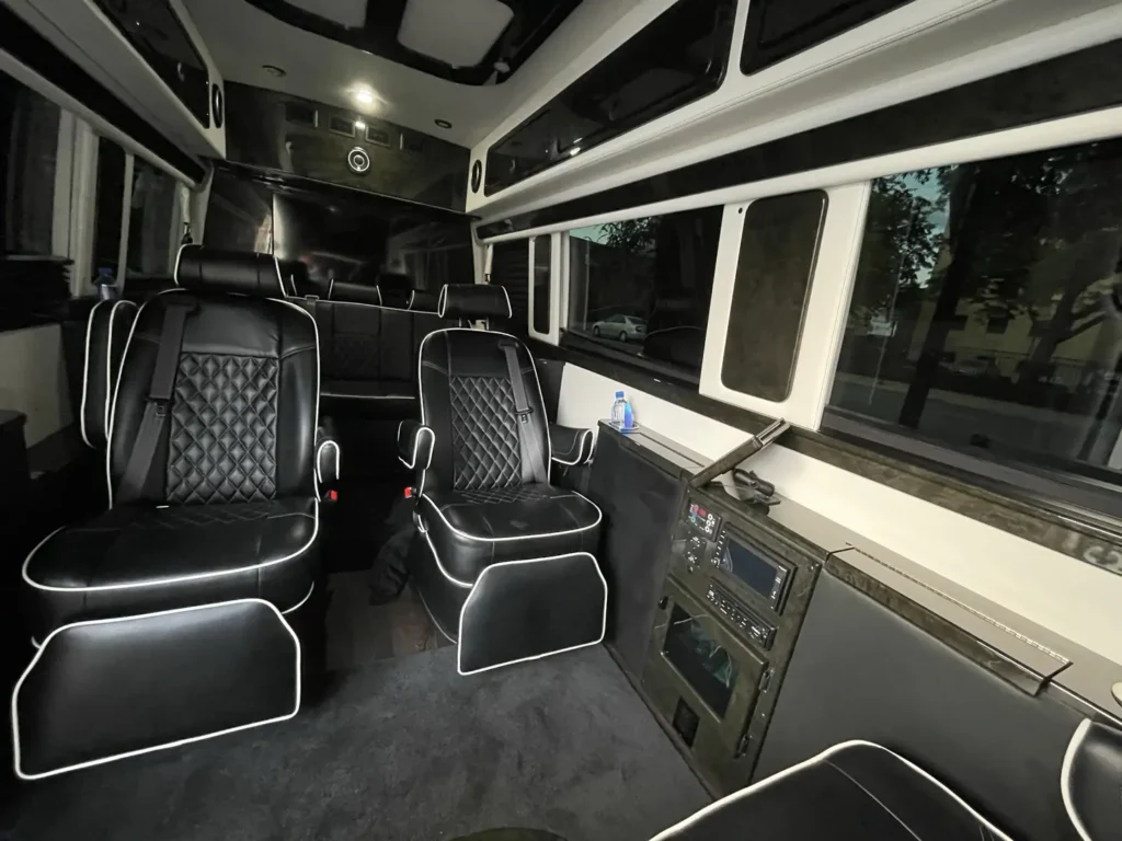 Group Travel for San Francisco tour in Executive Sprinter Van