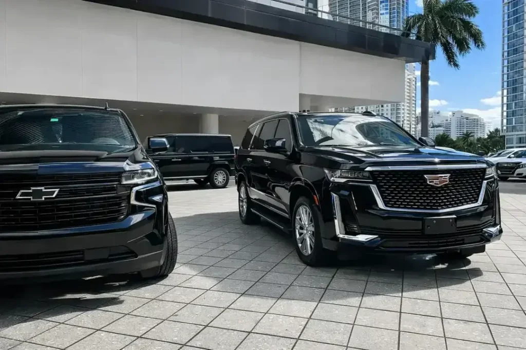Luxury Black SUVs