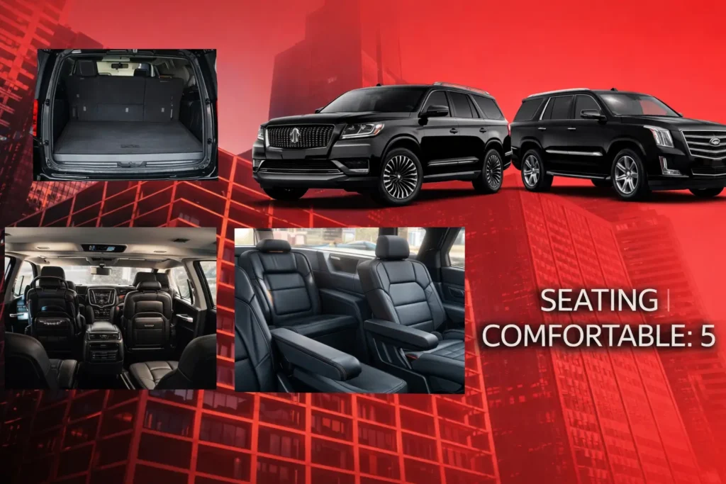 Luxury SUVs with sleek interiors