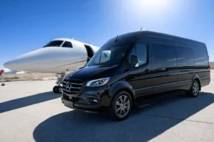 Luxury sprinter van transport