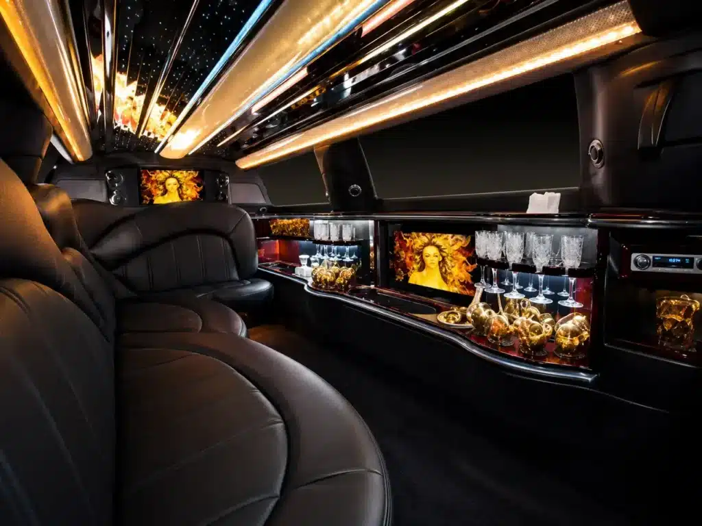 Luxurious limousine