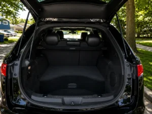 Spacious SUV trunk