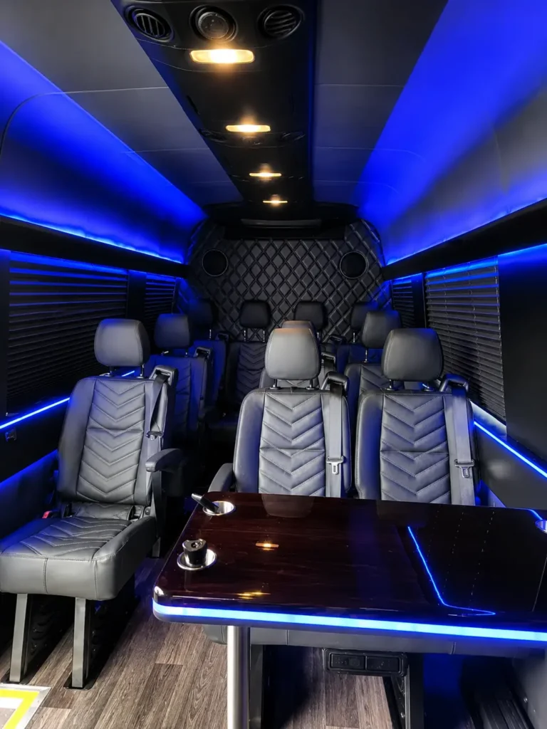 luxury van interior