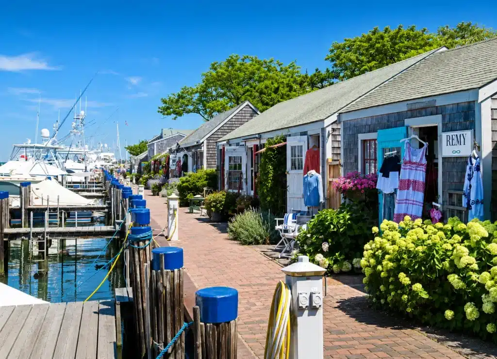 A beautiful sight of Nantucket, MA