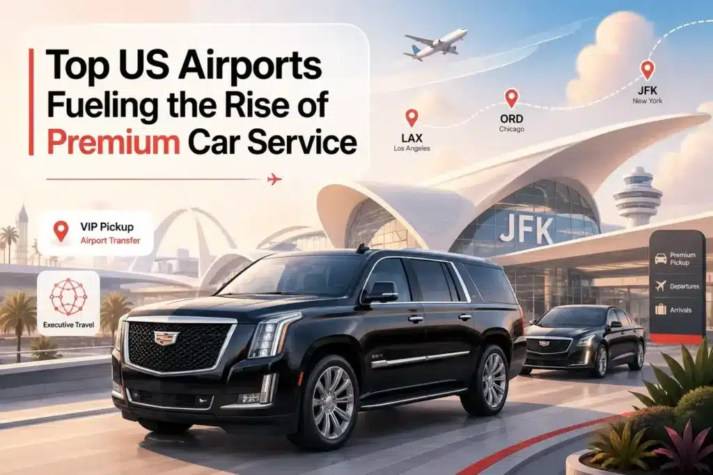 US Airports Fueling the Rise of Premium Car Service
