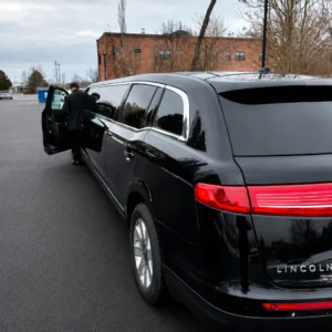 Sleek Lincoln Limousine
