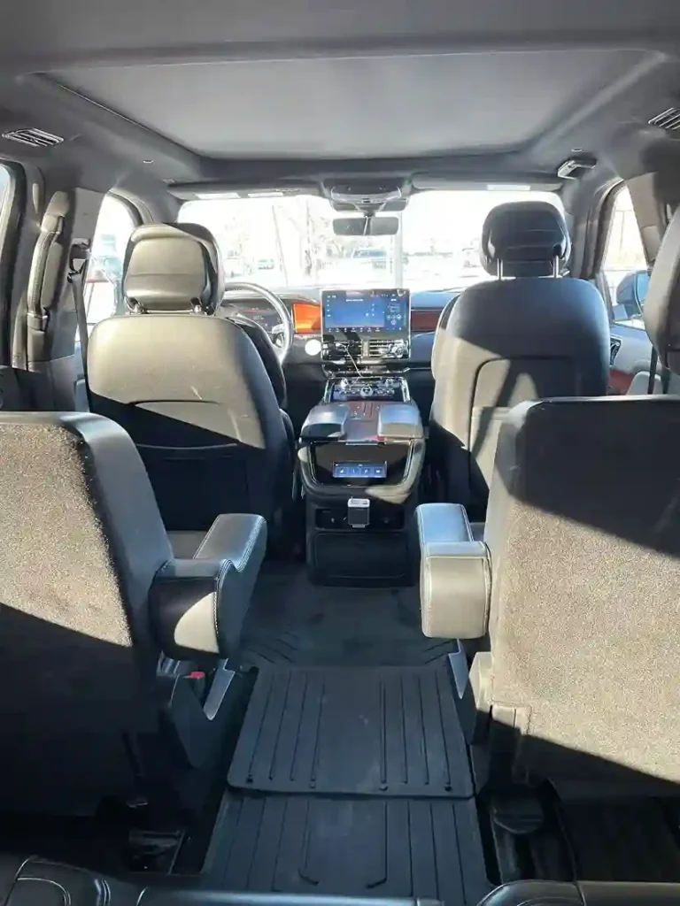 luxury suv interior