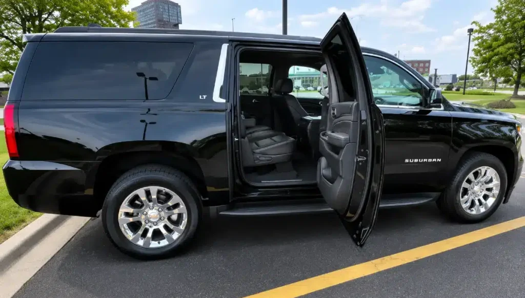 Black Chevrolet Suburban