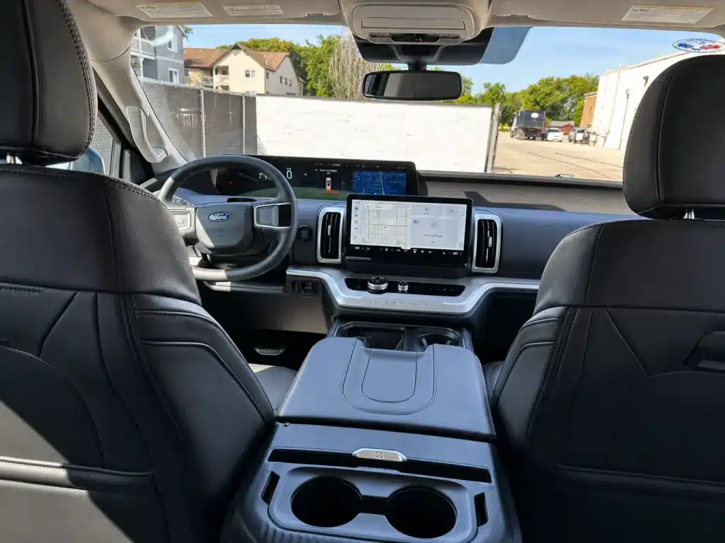 Executive SUV with premium interior