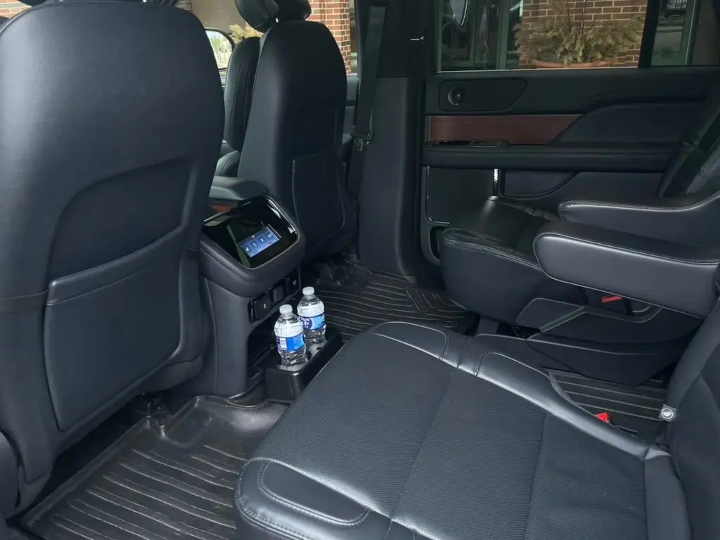 Interior of luxury SUV