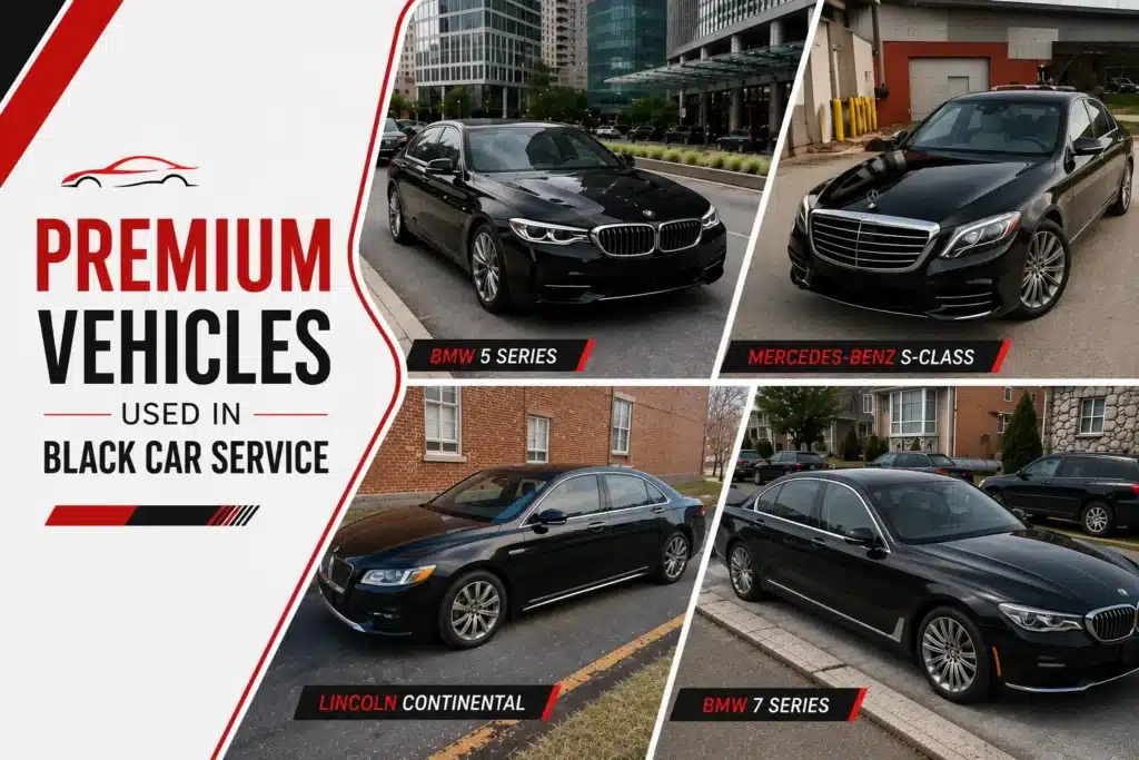 Premium Vehicles Used in Black Car Service