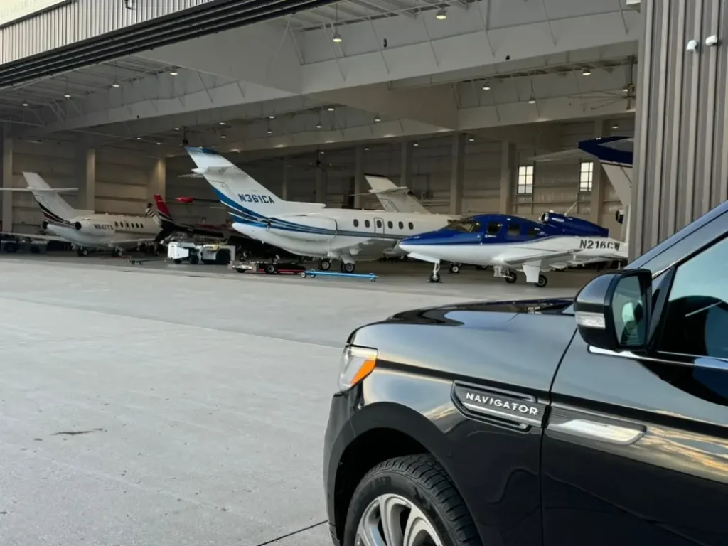 Private FBO airport transportation