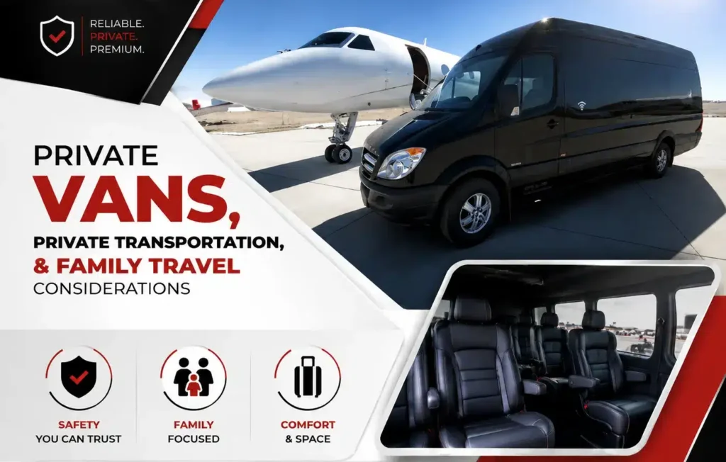 Private Vans, Private Transportation, and Family Travel Considerations