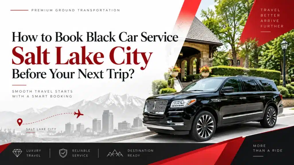 How to Book Black Car Service Salt Lake City Before Your Next Trip
